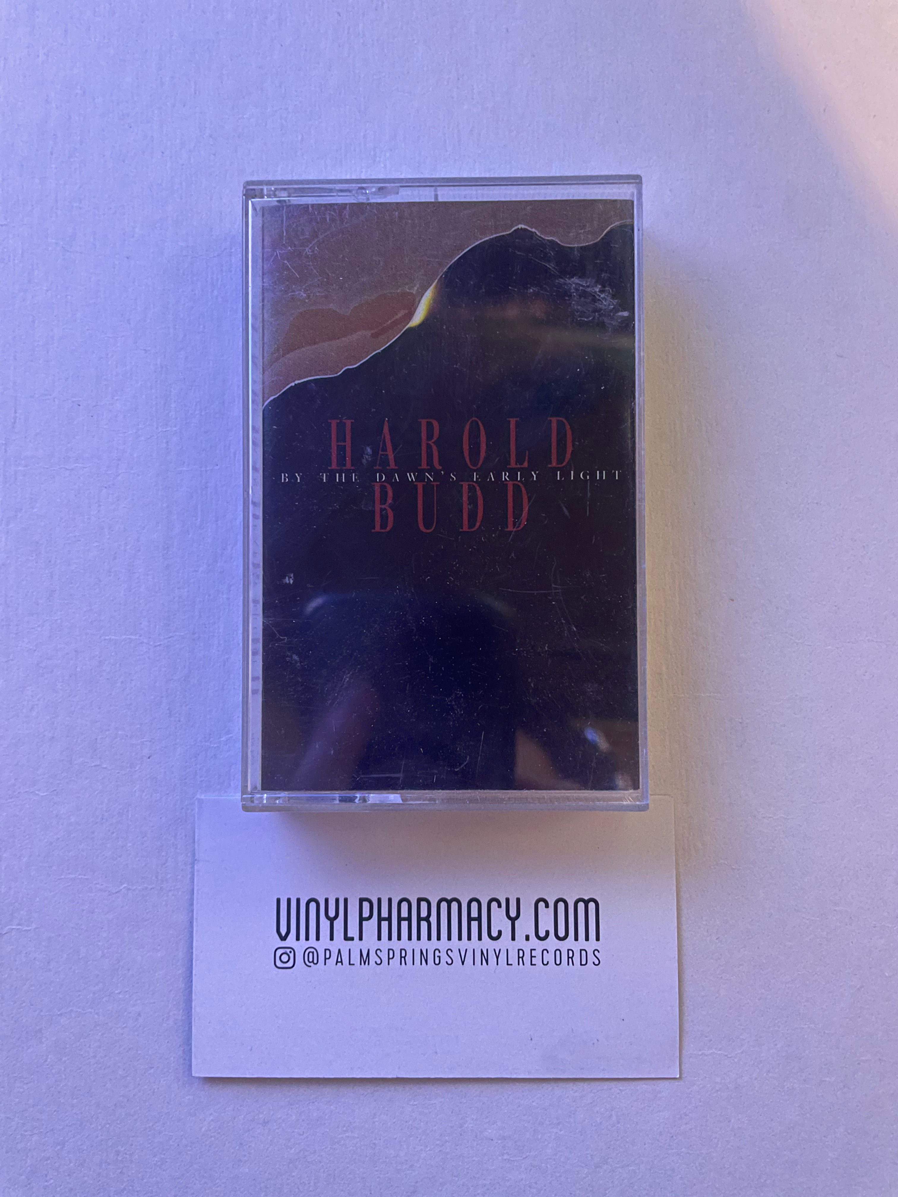 Harold Budd By The Dawn’s Early Light (1991) Cassette Tape
