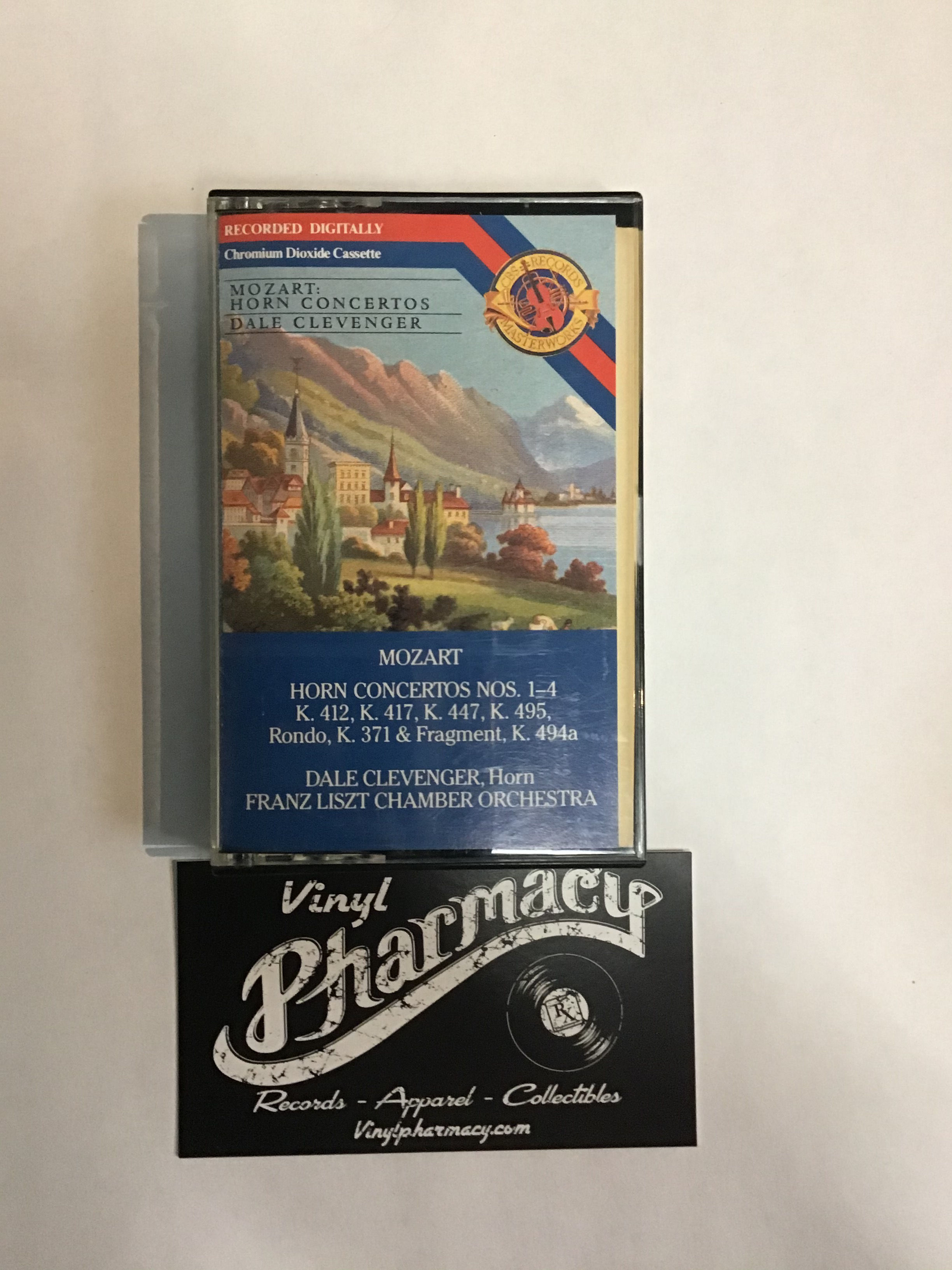 Mozart : Dale Clevenger/Franz List Chamber Orchestra  1987  Cassette Tape