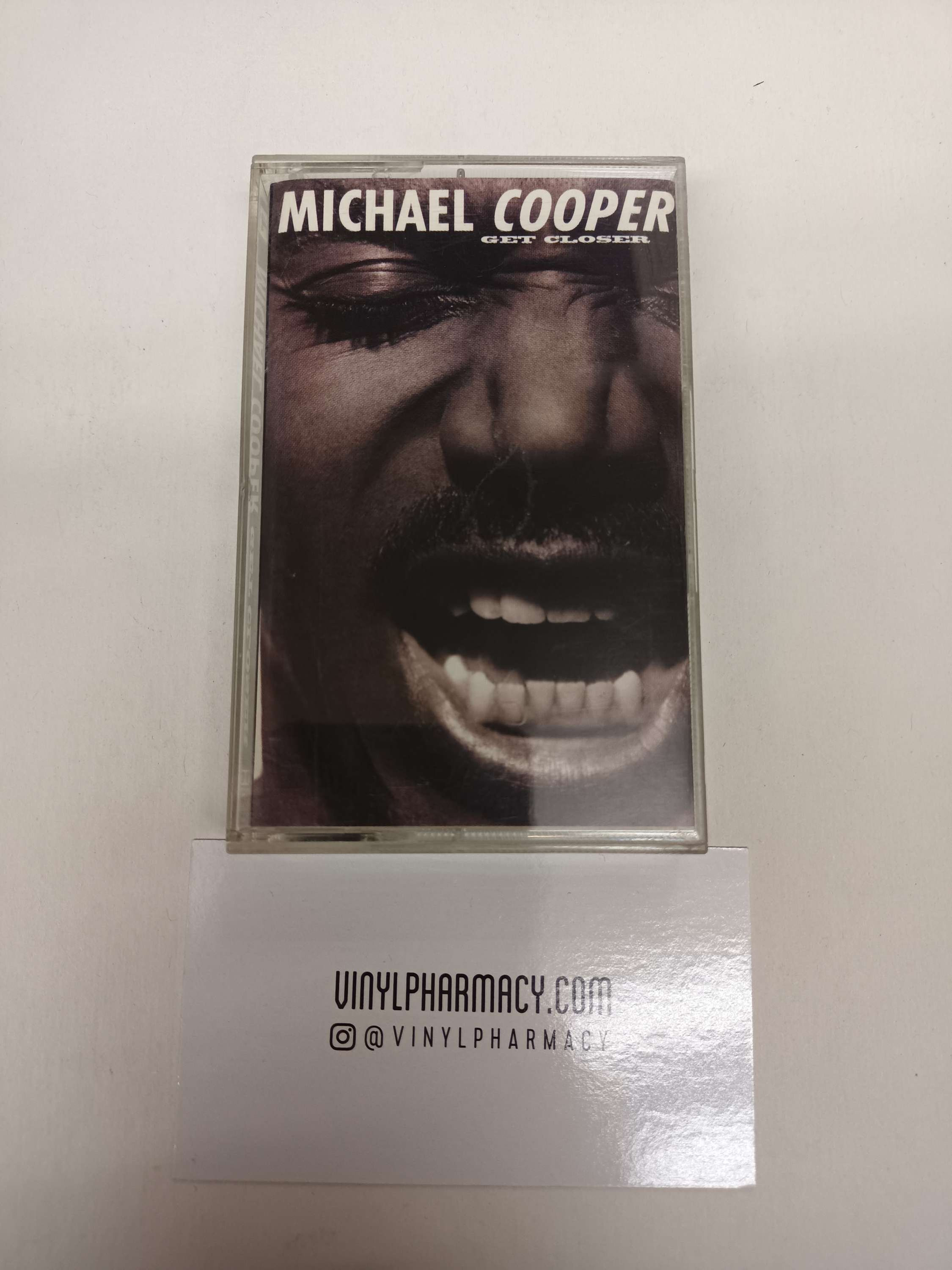 Michael Cooper: Get Closer Cassette Tape