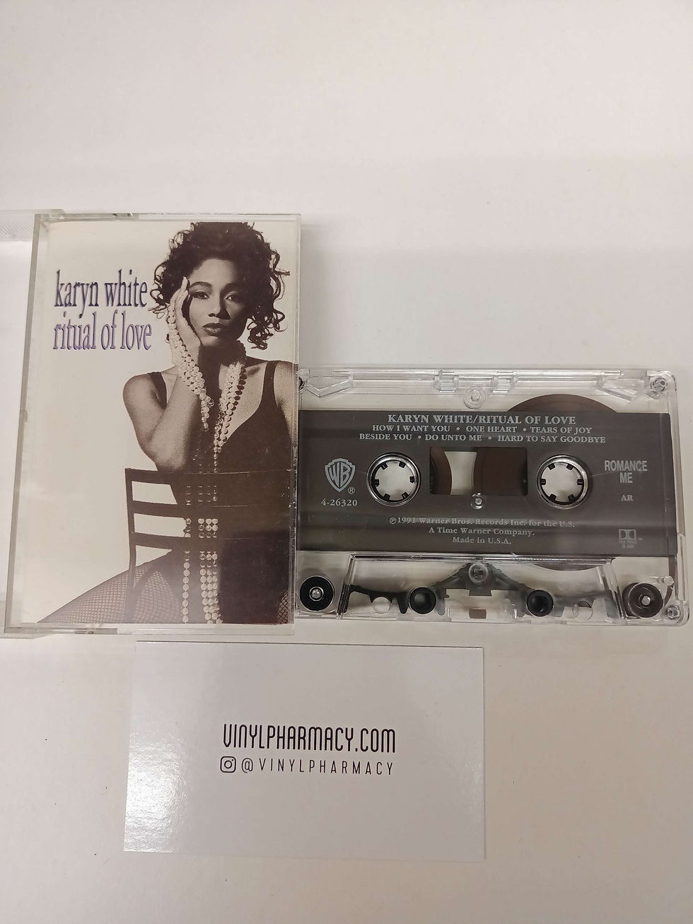 Thumbnail: Karyn White: Ritual Of Love Cassette Tape