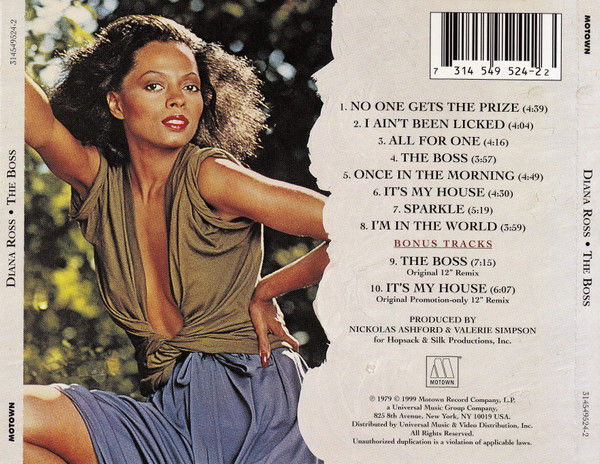 Thumbnail: Diana Ross The Boss CD