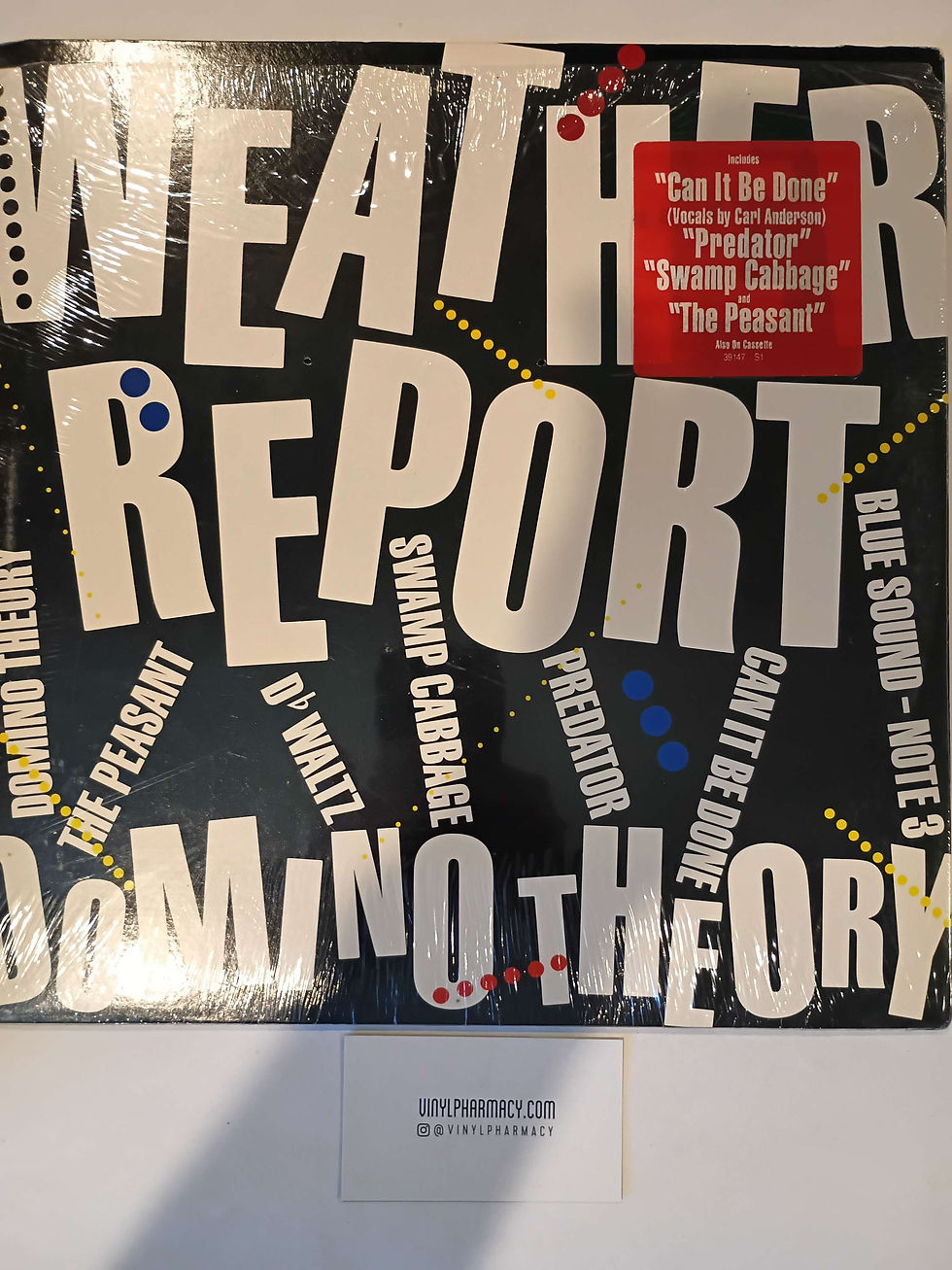 Thumbnail: Weather Report Domino Theory Vinyl Record 