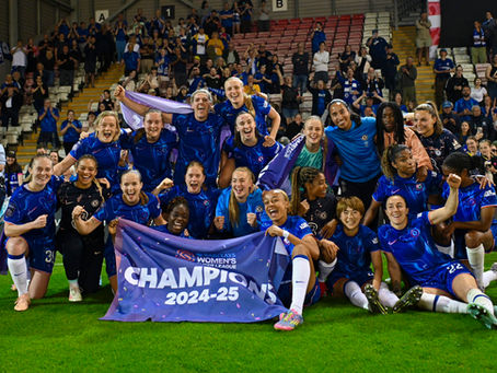 CHELSEA WOMEN - CHAMPIONS OF ENGLAND