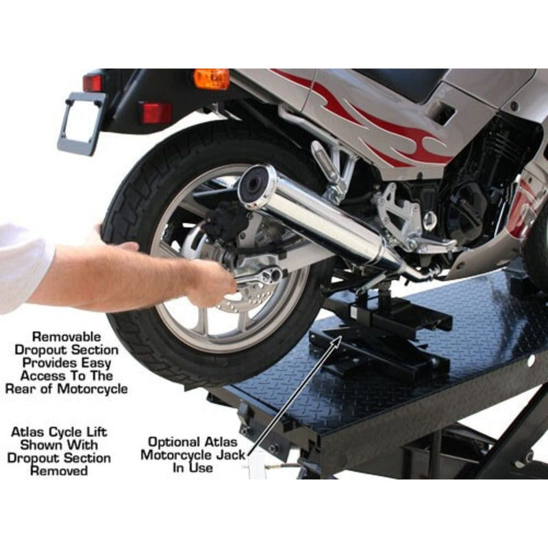 Thumbnail: Atlas Cyclelift Motorcycle Lift