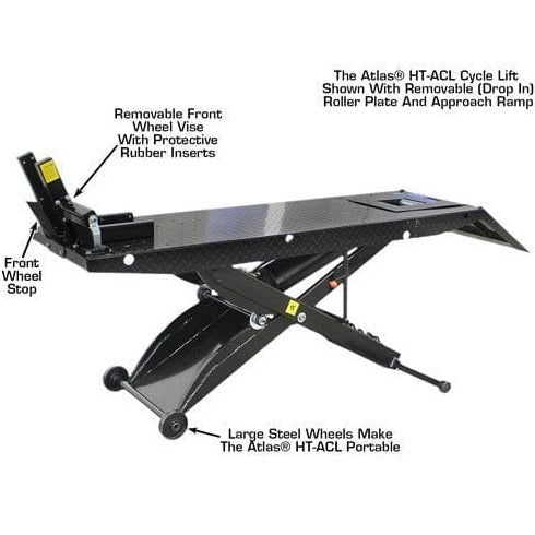 Thumbnail: Atlas ACL Motorcycle Lift w/ Roller Plate