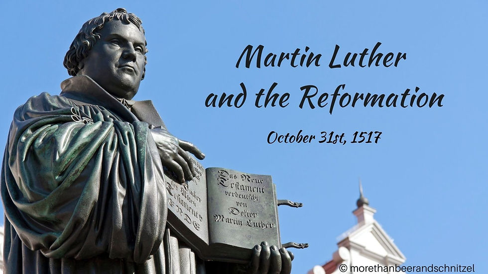 Statue of Martin Luther Reformist