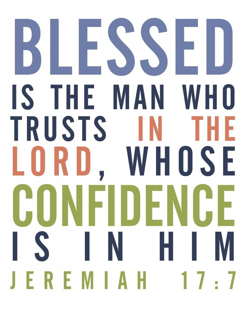 Jeremiah 17:7