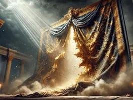 torn curtain of the temple