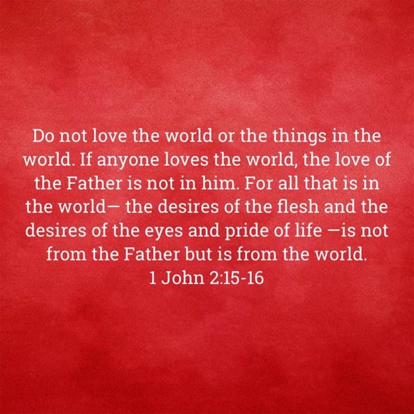 1 John 2:15-16