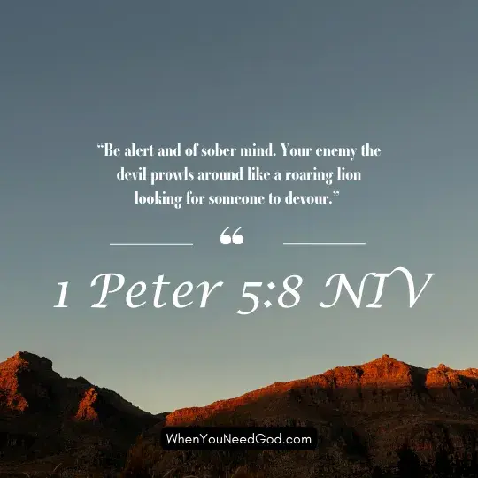 1 Peter 5:8