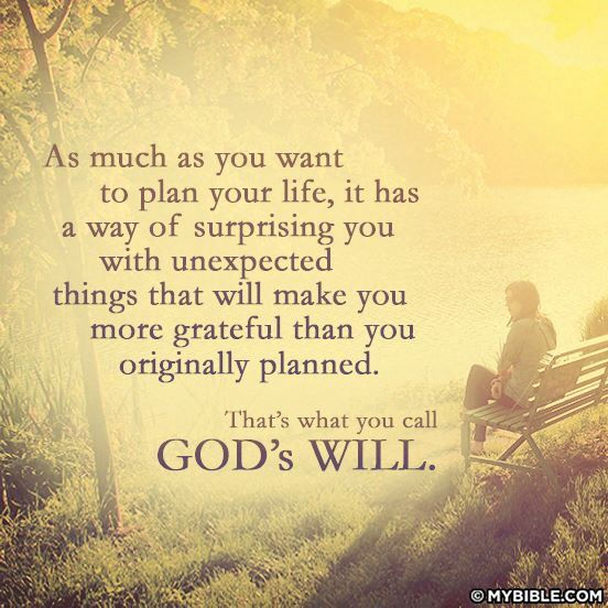 God's will in your life