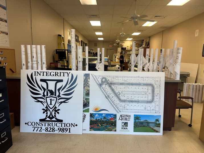 Custom Signage in South Florida | Reprographic Solutions