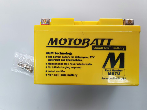 Motobatt Akku MB7U 12 V 6 AH CCA