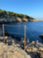 Sentier de Tire-Poil coastal path around Cap d’Antibes
