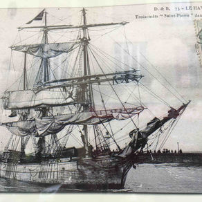 Great Sailboats at the Postcard Museum of Antibes