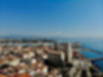 Old Town Antibes ramparts at golden hour on the French Riviera