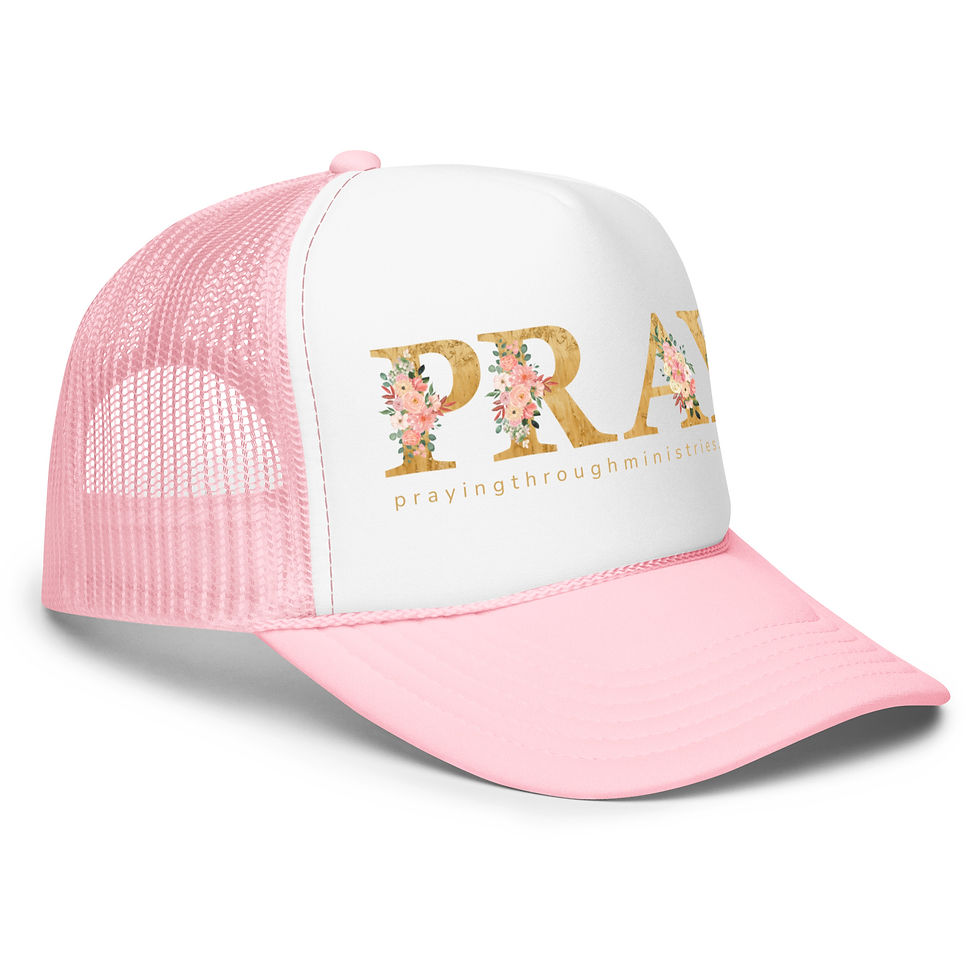 Thumbnail: PRAY Floral foam trucker hat