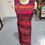 Thumbnail: Vintage R & K Originals Petite Sz 6P Maxi Shft Dress 