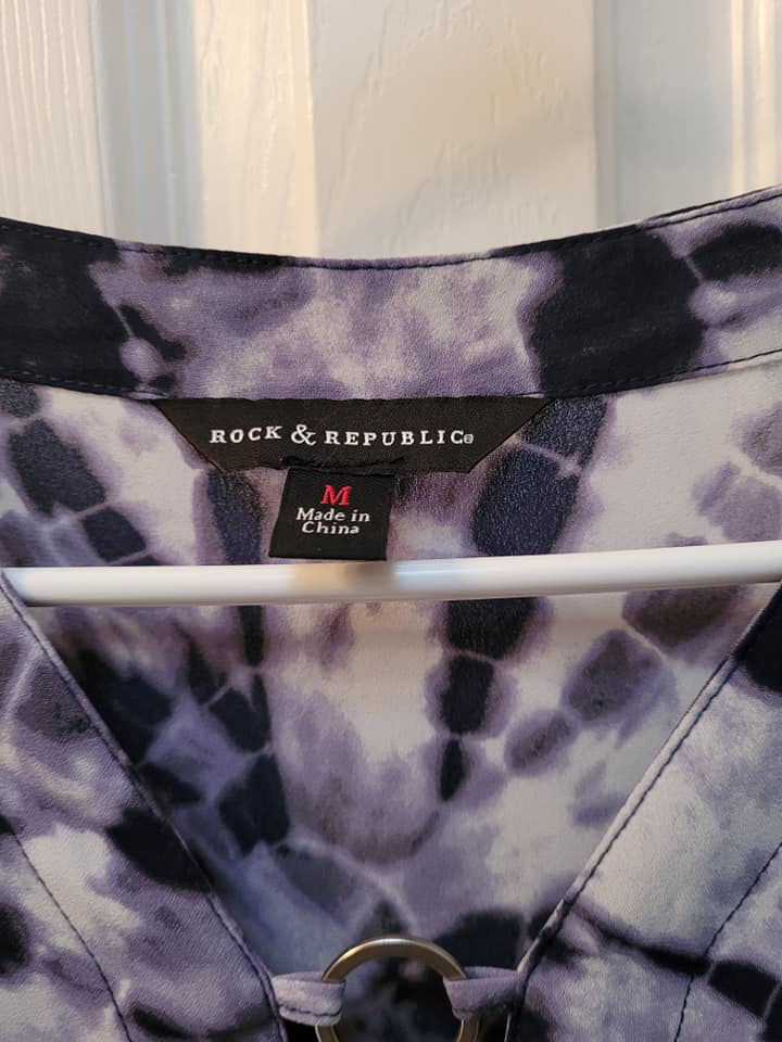 Thumbnail: Rock & Republic Tie Dye Blouse