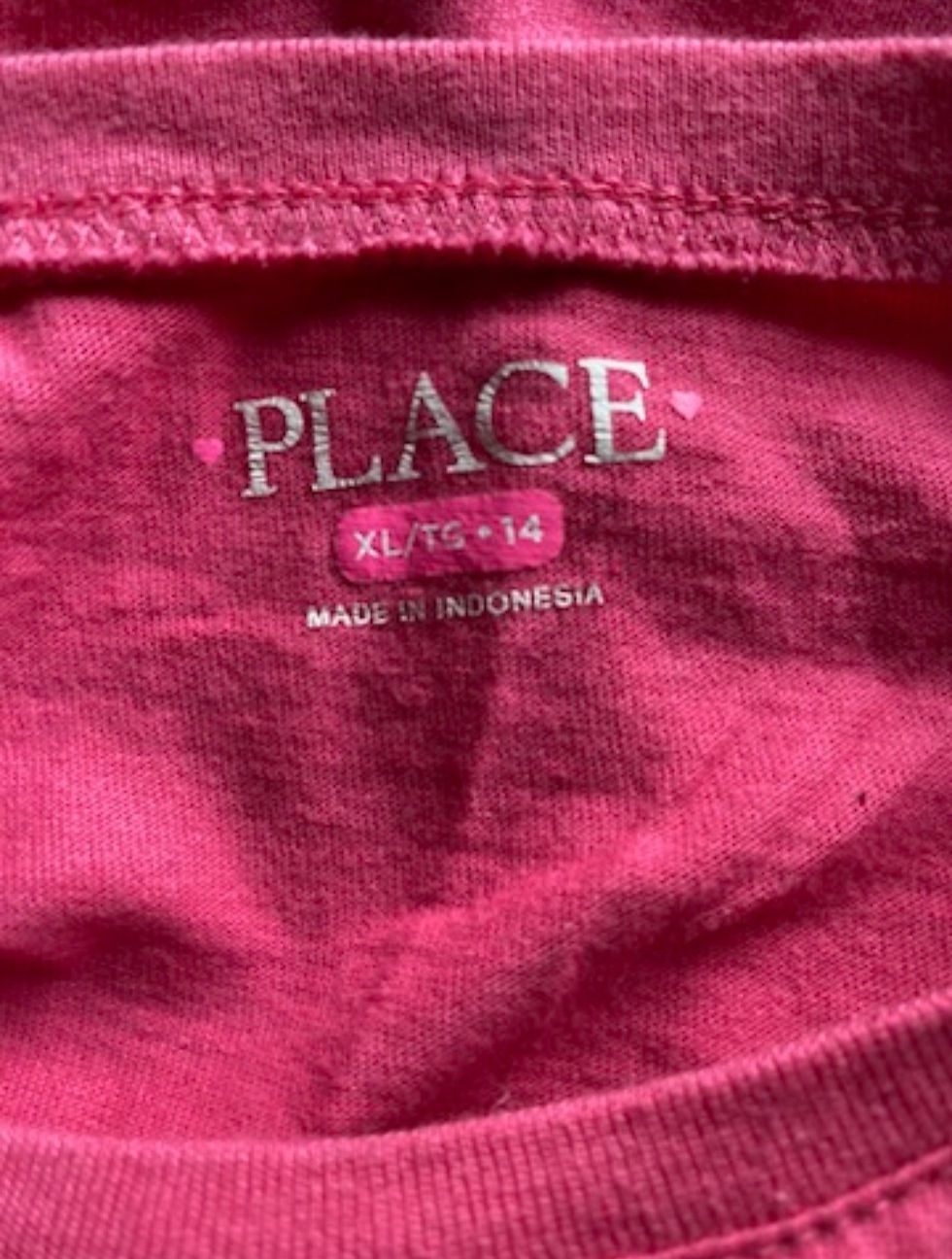 Thumbnail: Children's Place Pink Princess Top Girls Sz XL 14