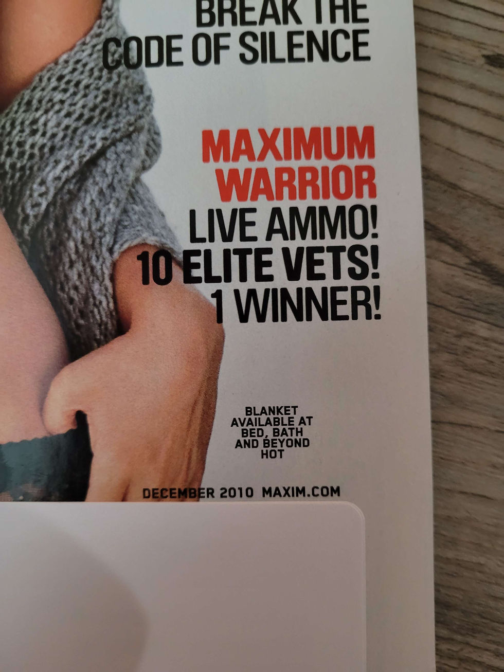 Thumbnail: Maxim Magazine - December 2010 - Cobie Smulders (How I Met Your Mother) 