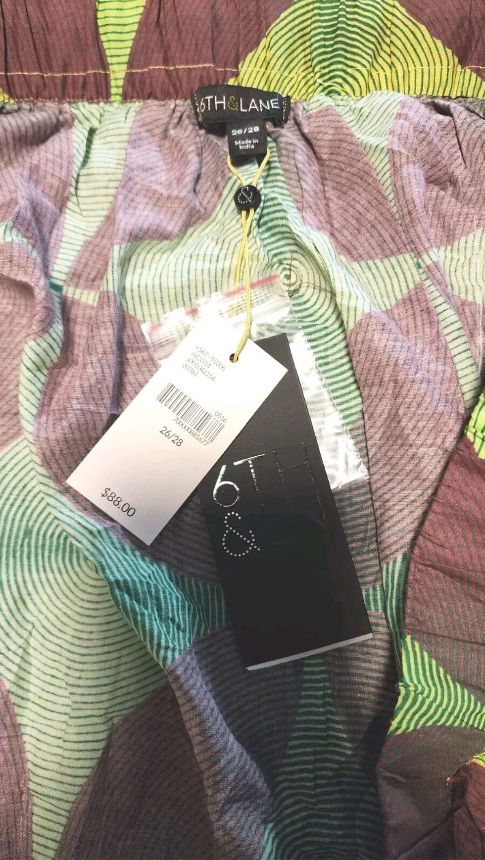 Thumbnail: NWT 6TH & LANE Midi Skirt Plus Size 26/28