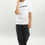 Thumbnail: Happiness White Colour Printed Men's Oversized T-Shirt By Kyork