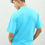 Thumbnail: Solid Blue Men's Oversized T-Shirt By Kyork
