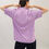 Thumbnail: Solid Lilac Women's Oversized T-Shirt By Kyork