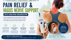 Dolphin Neurostim for Pain Relief: A Conservative Way to Calm Pain and Support the Vagus Nerve