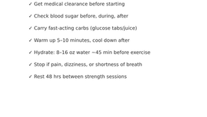 Part 2: Strength Training & Cardio Prescriptions to Balance Blood Sugar