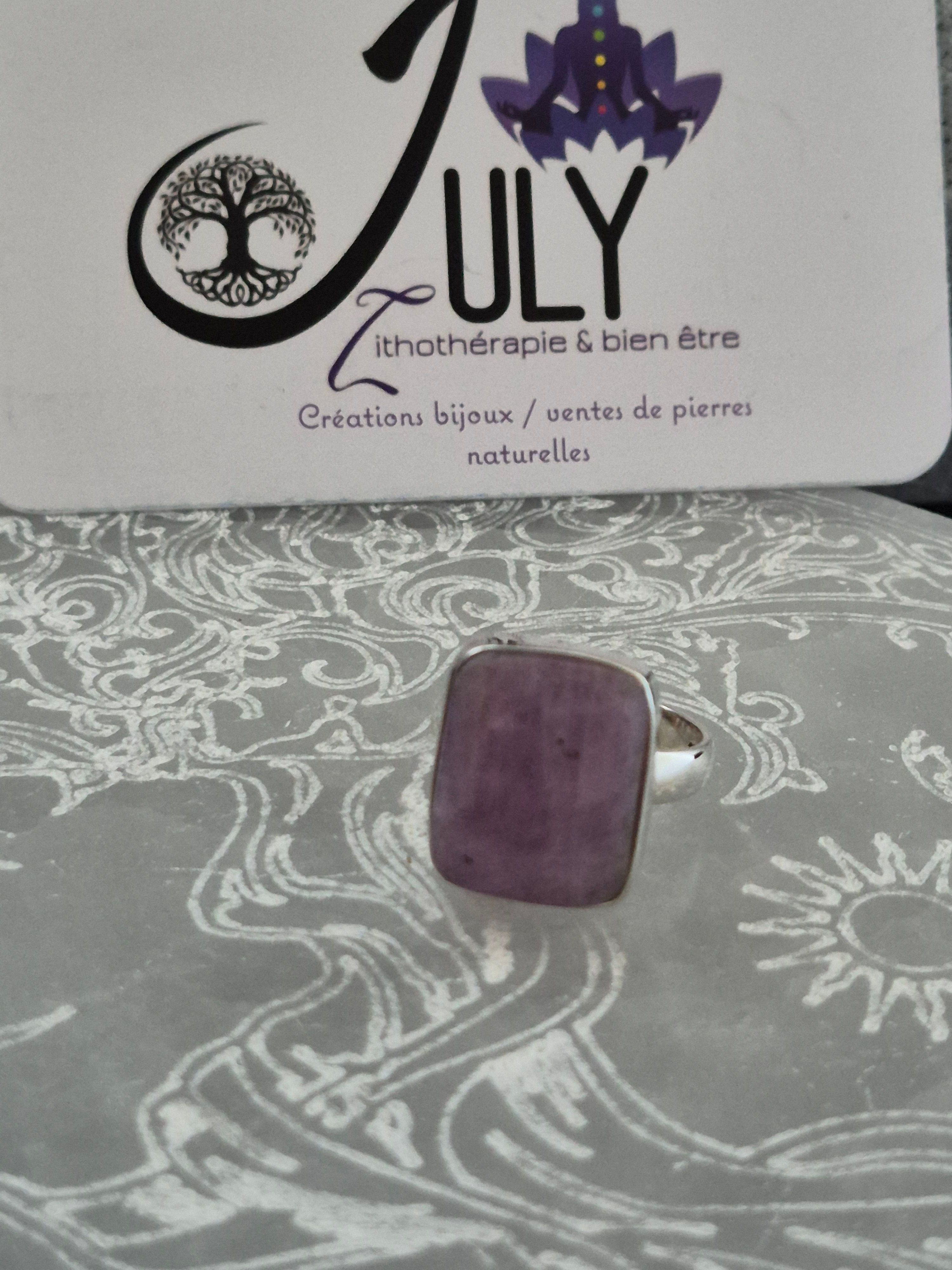 J27 / Bague Kunzite