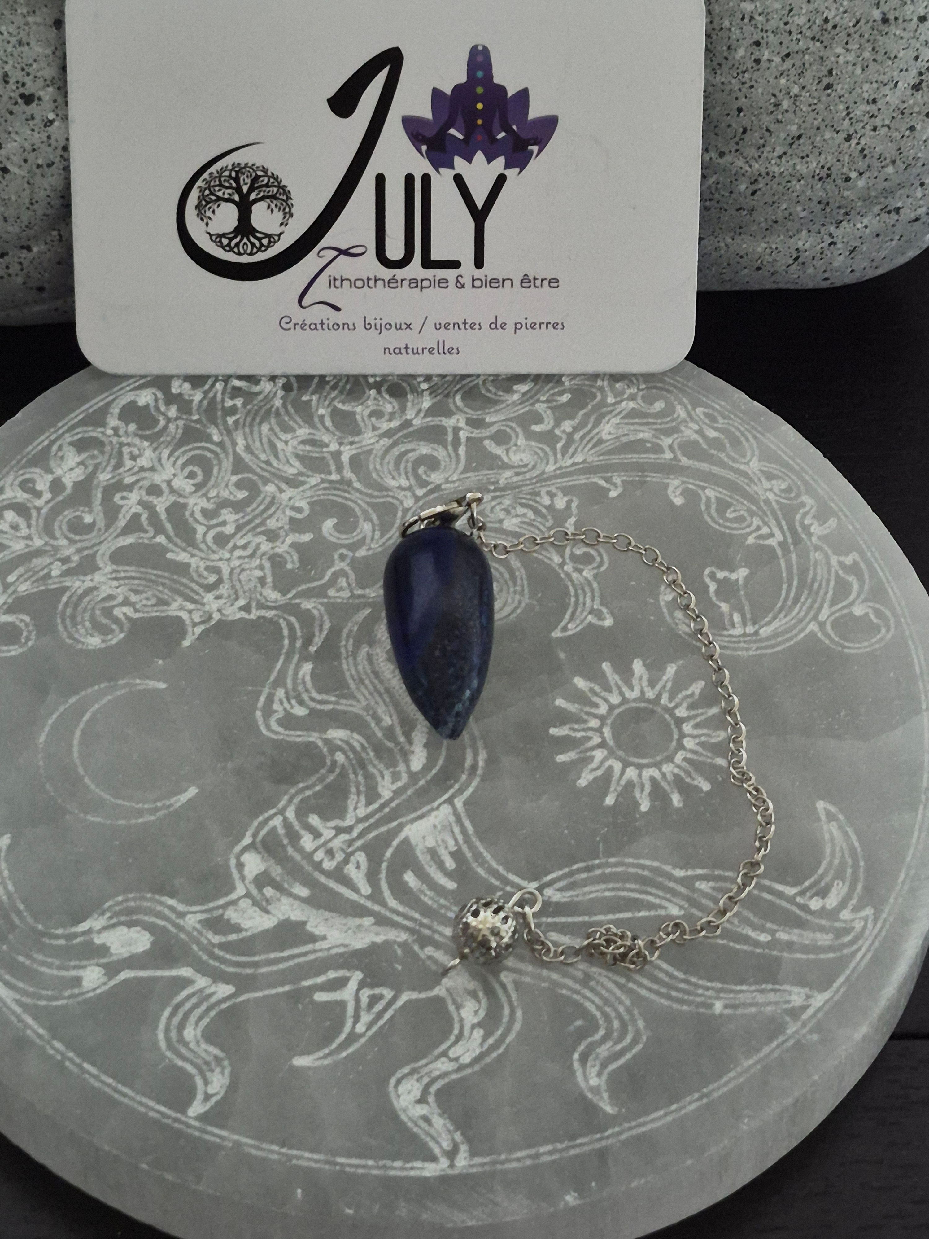 D18 / Pendule Lapis lazuli