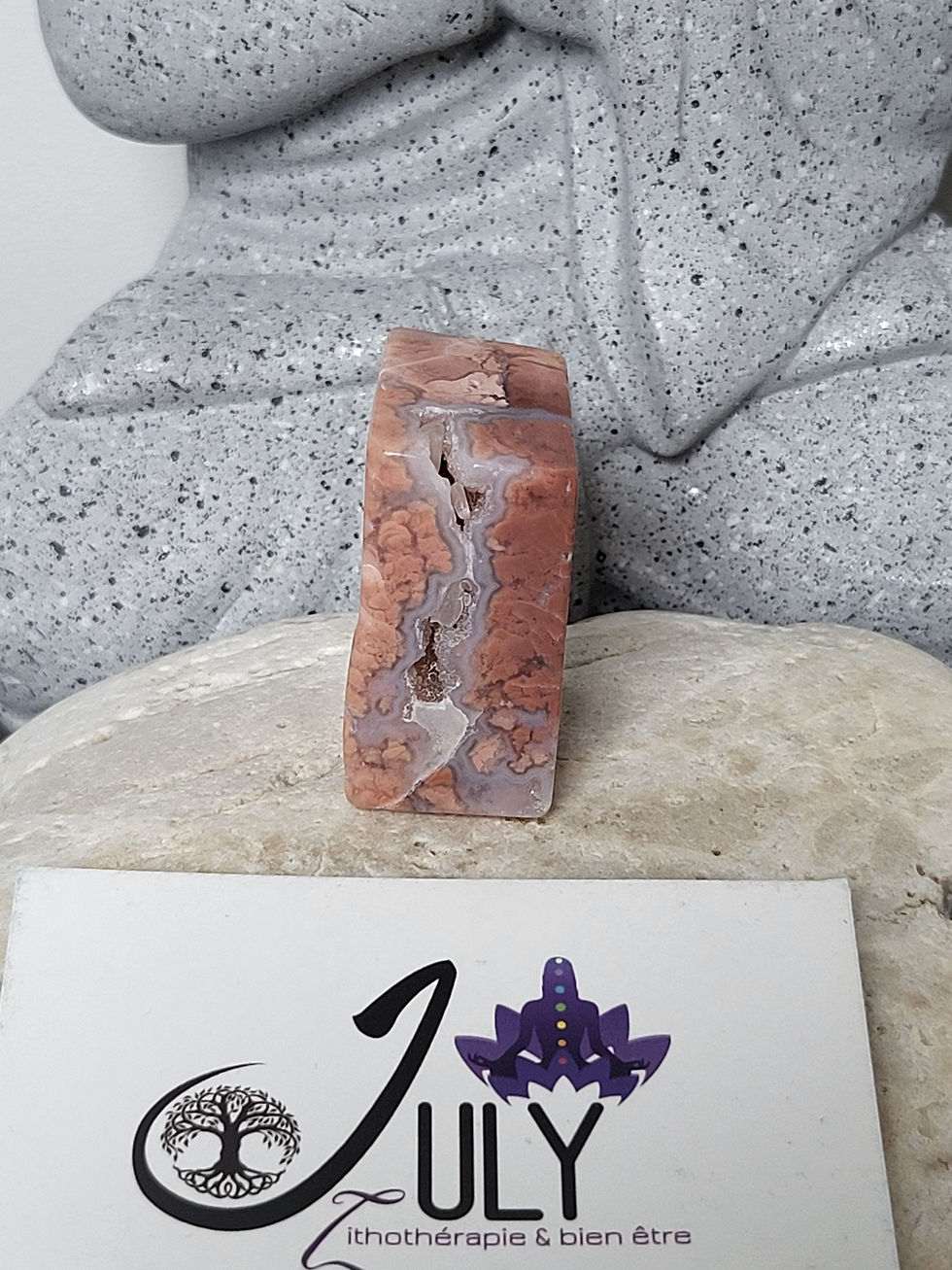 Miniature : R104 / Pierre Agate Laguna forme libre