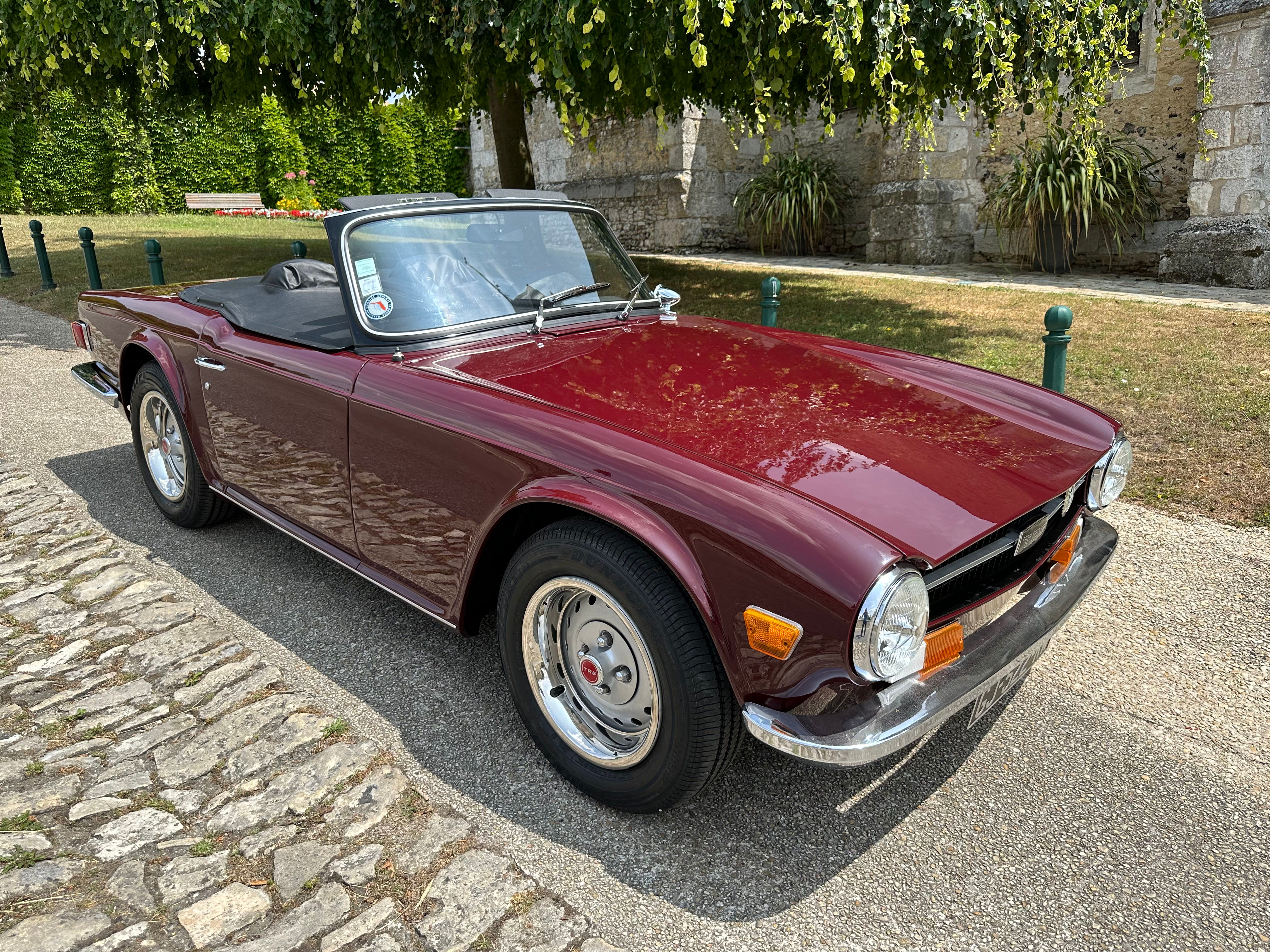 Triumph Tr6 de 1970 comme neuve
