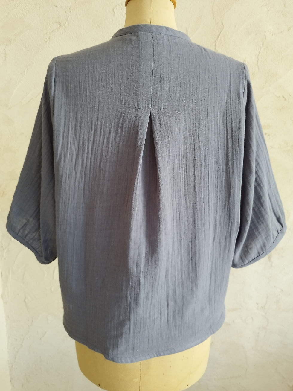 Miniature : Chemisier Naïs gris S/M