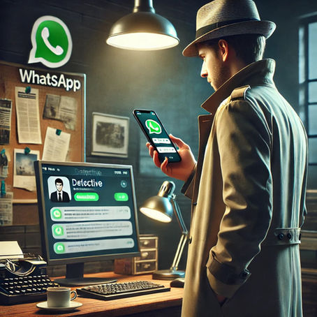 Detetive especializado no WhatsApp no Brasil, investigando traições, localização de pessoas e provas digitais com discrição e profissionalismo.