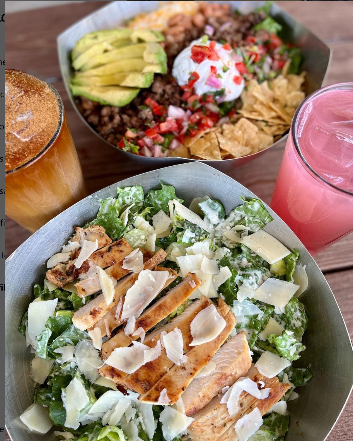 Arranged Food and Objects