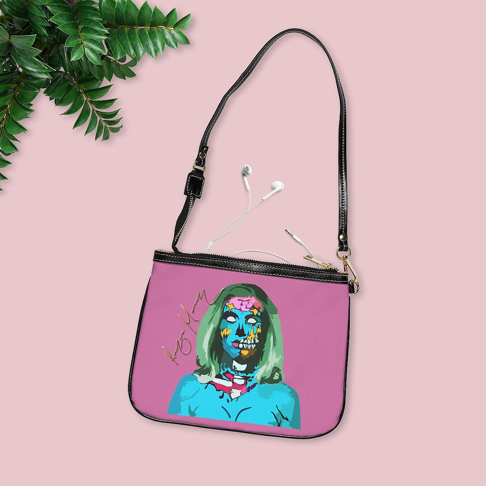 Thumbnail: Zombie Brain Small Shoulder Bag