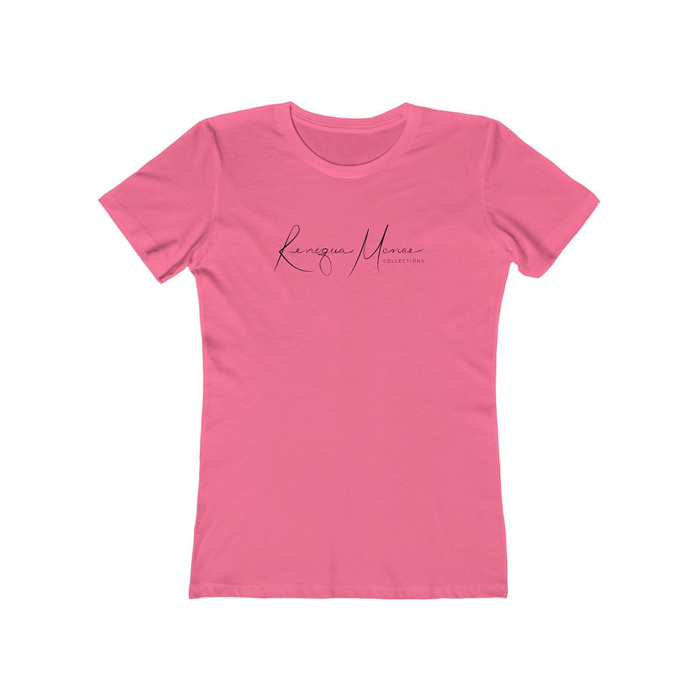 Thumbnail: Reniqua Monae Signature  Women's The Boyfriend Tee