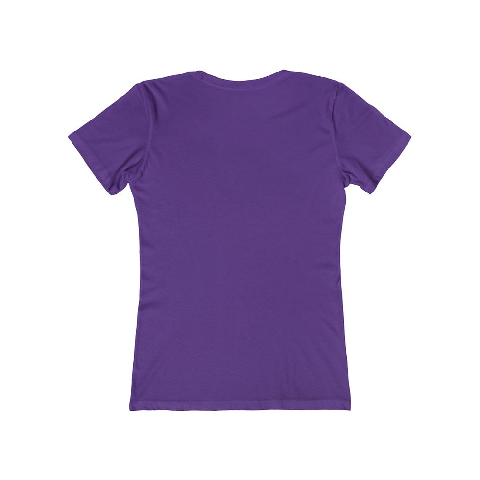 Thumbnail: At Peace With Yourself In Green Jungle Women's The Boyfriend Tee
