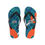 Thumbnail: Blue Aztec Print Unisex Flip-Flops
