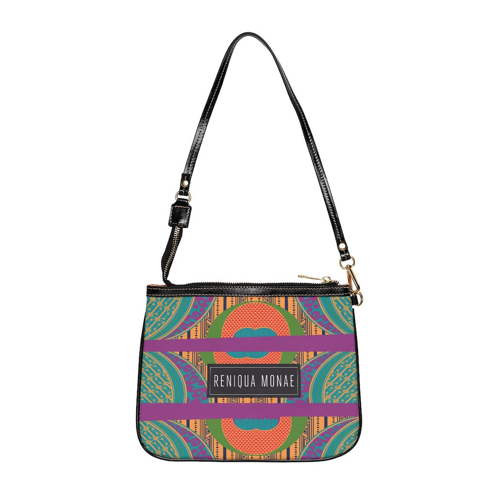 Purple Tribal Small Shoulder Bag