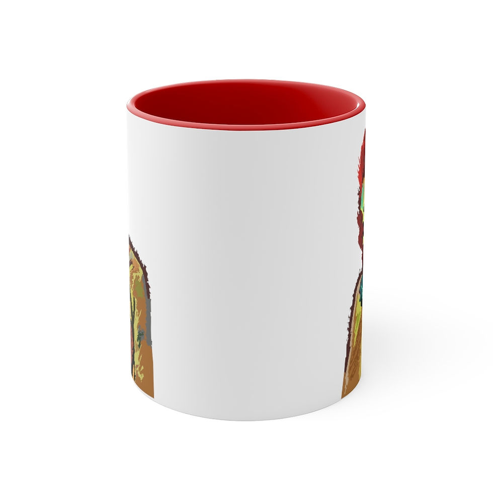Thumbnail: Red Mohawk 11oz Accent Mug