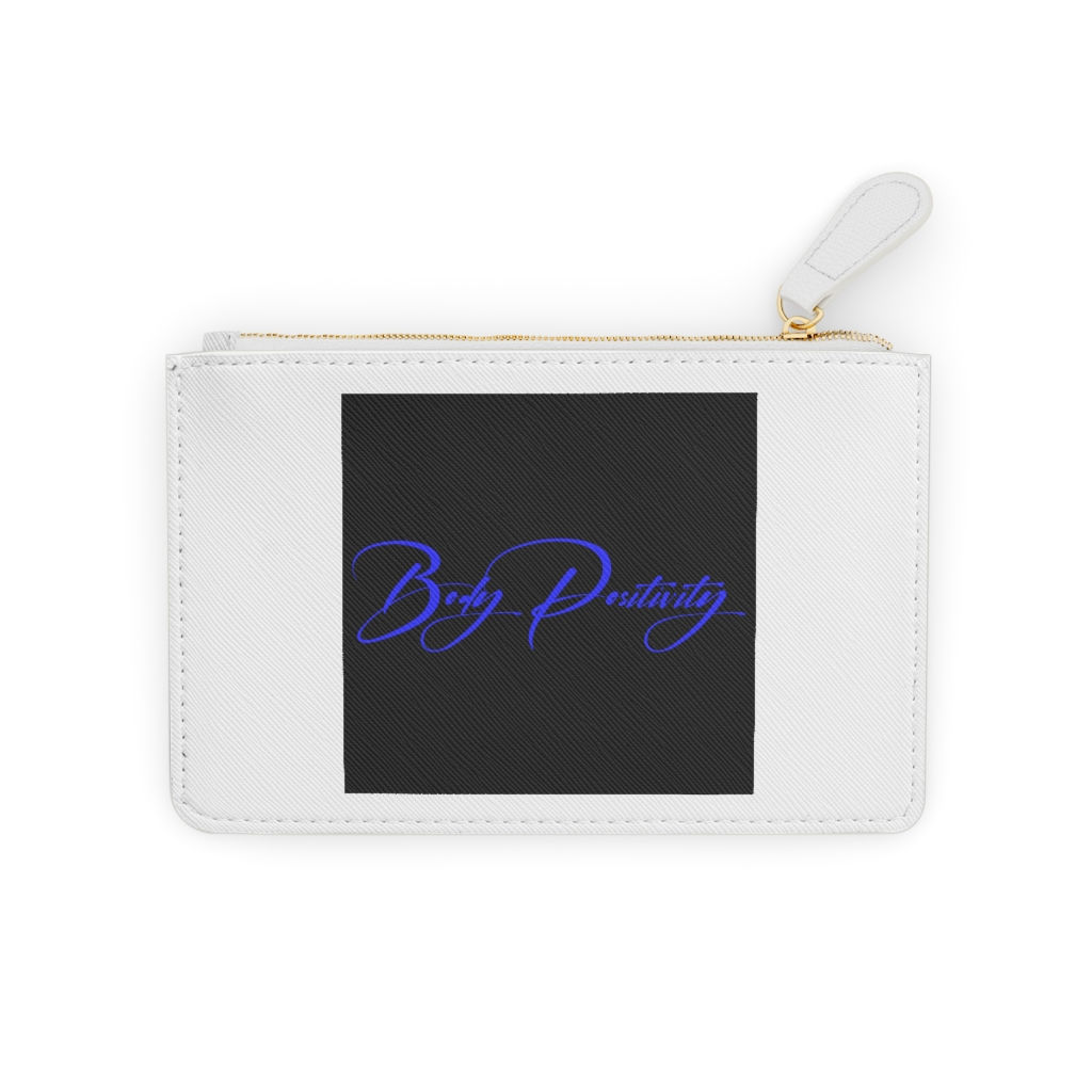 Bright Blue Mini Body Positivity Clutch Bag
