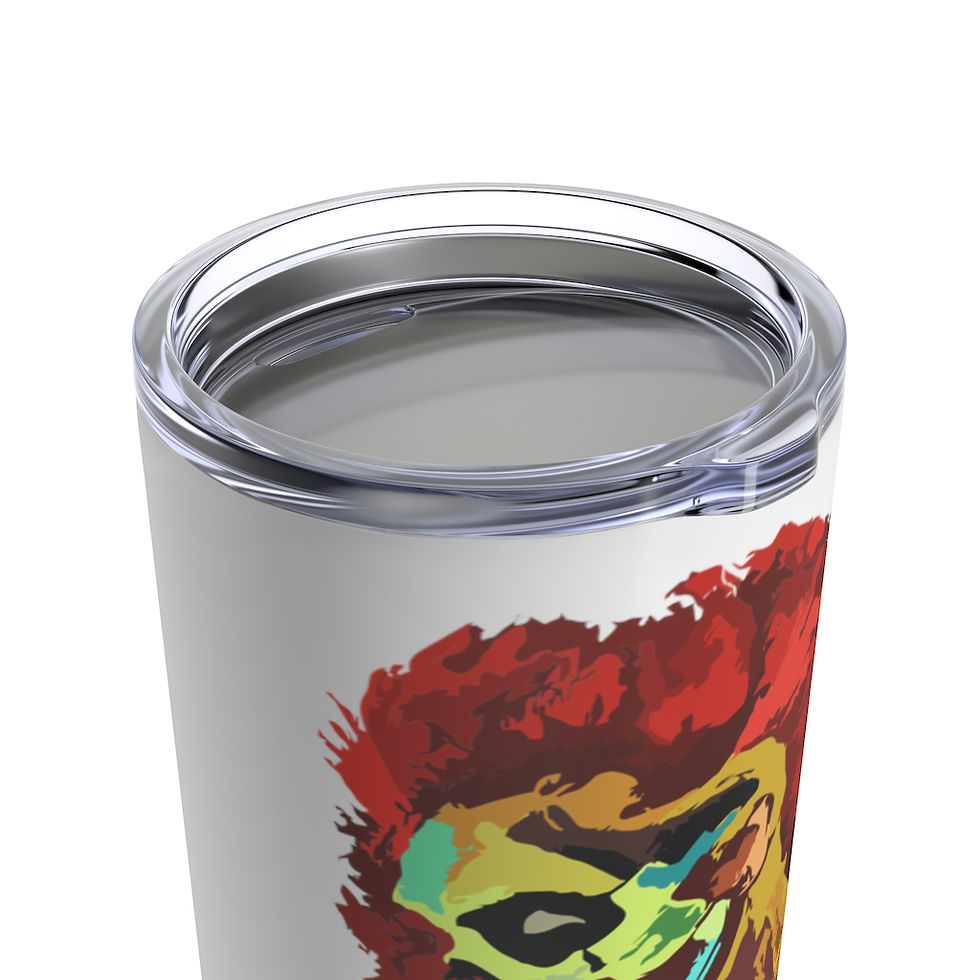 Thumbnail: Zombie Girlz Red Mohawk Tumbler 20oz