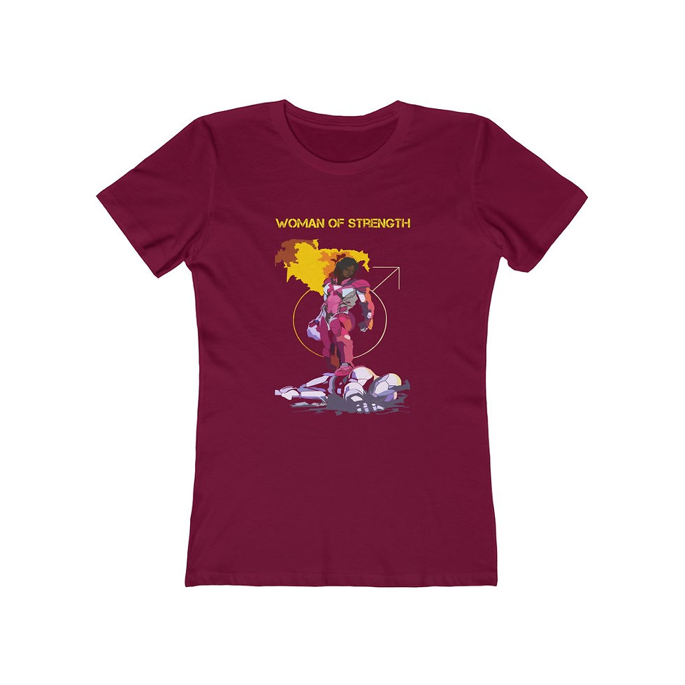 Thumbnail: Woman Of Strength  Boyfriend Tee