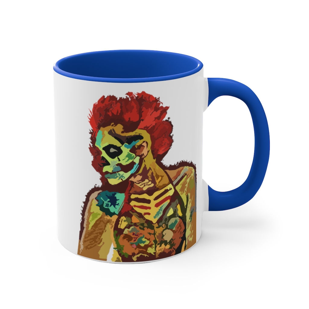 Red Mohawk 11oz Accent Mug