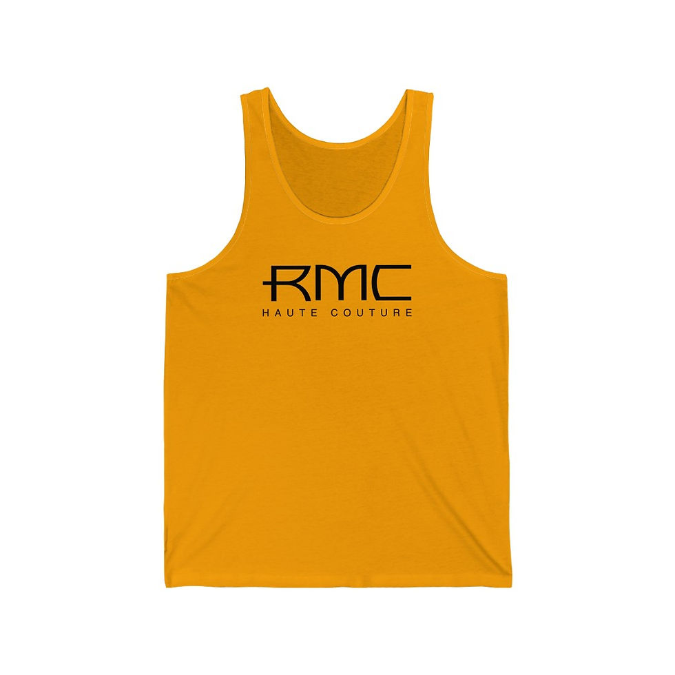 Thumbnail: Gold RMC Initial Signature Unisex Jersey Tank