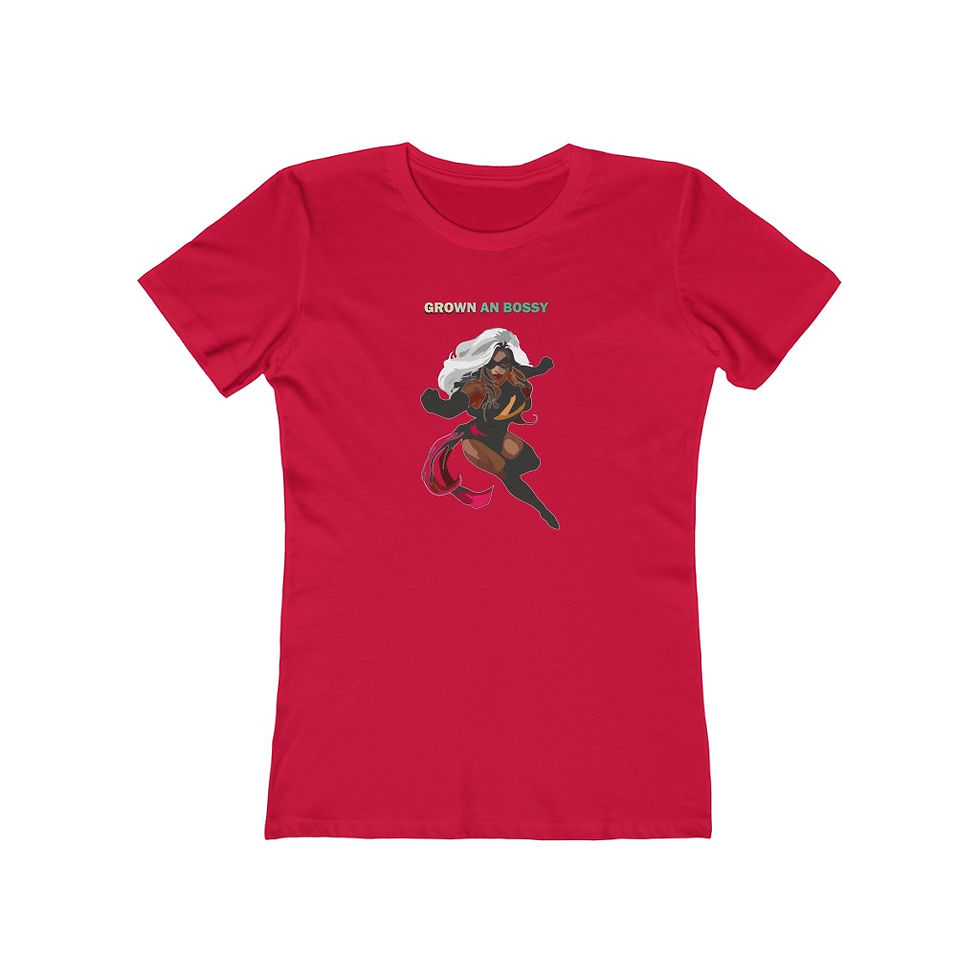 Thumbnail: Grown And Bossy Women's The Boyfriend Tee